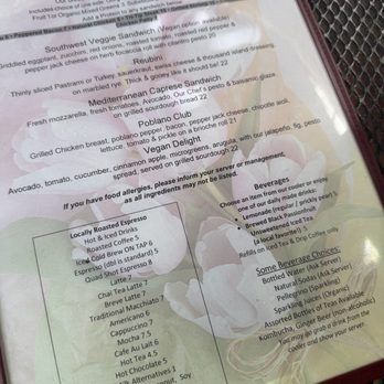 Secret Garden Cafe - Sándwich option and beverage - Breakfast & Brunch Near Me - Sedona, Arizona Secret Garden Cafe - Sándwich option and beverage - Breakfast & Brunch Near Me - Sedona, Arizona