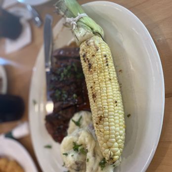 Ashburn Village Inn - Flank Steak with Corn & Mashed Potatoes - American Near Me - Ashburn, Virginia Ashburn Village Inn - Flank Steak with Corn & Mashed Potatoes - American Near Me - Ashburn, Virginia