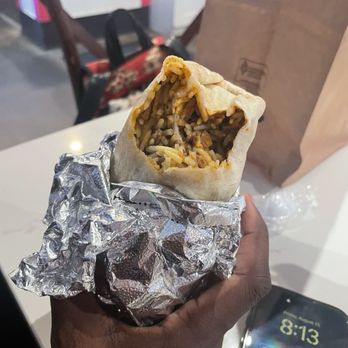 Curry Up Now - Tikka Masala Burrito with chicken - Indian Near Me - Alpharetta, Georgia