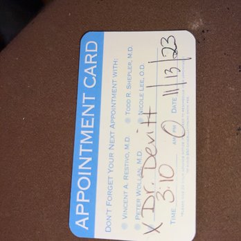 Hill Country Eye Center - Appointment Card - Laser Eye Surgery/Lasik Near Me - Cedar Park, Texas Hill Country Eye Center - Appointment Card - Laser Eye Surgery/Lasik Near Me - Cedar Park, Texas