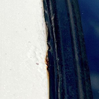 Safelite AutoGlass - Rust discovery from Safelite poor install. - Windshield Installation & Repair Near Me - Sanford, Florida