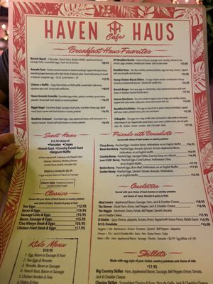 Menu photo 6 Haven Haus Cafe La Verne, CA Menu photo 6 Haven Haus Cafe La Verne, CA