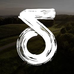 Dynamis Estate Wines - The Dynamis Logo on a dark background.