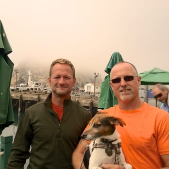 Tognazzini's Dockside Too - Jody, Dennis & Ollie of San Diego enjoy a nice lunch at Tognazzini's - Seafood Near Me - Morro Bay, California Tognazzini's Dockside Too - Jody, Dennis & Ollie of San Diego enjoy a nice lunch at Tognazzini's - Seafood Near Me - Morro Bay, California
