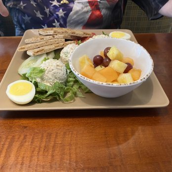 Showmars Denver - Cup of Chicken Salad and Fruit - Greek Near Me - Denver, North Carolina Showmars Denver - Cup of Chicken Salad and Fruit - Greek Near Me - Denver, North Carolina