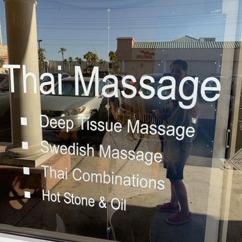 Thai Spa Massage & Spa - Window with options - Massage Near Me - Las Vegas, Nevada