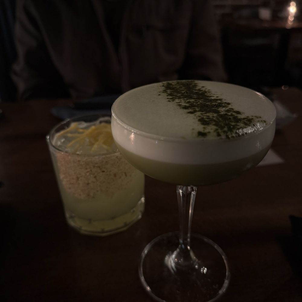 Oku Izakaya Bar - Creamy matcha & onigiri margarita cocktails - Sushi Bars Near Me - Vancouver, British Columbia Oku Izakaya Bar - Creamy matcha & onigiri margarita cocktails - Sushi Bars Near Me - Vancouver, British Columbia