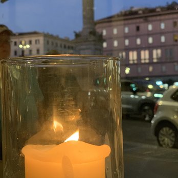 Molino - View of the street - a great place to people watch - Bakeries Near Me - Rome, RM