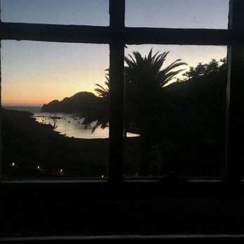 Banning House Lodge - Stunning view from my room - Bed & Breakfast Near Me - Avalon, California
