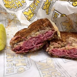 Bag 8 Reuben - tastes much better than it looks. Bag 8 Reuben - tastes much better than it looks.