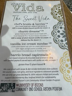 Menu photo 8 CharroVida Tucson, AZ Menu photo 8 CharroVida Tucson, AZ