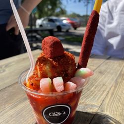 Chitos Ice Cream - Cucumber lime with chamoy