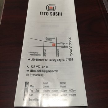 Itto Sushi - Menu - Korean Near Me - Jersey City, New Jersey Itto Sushi - Menu - Korean Near Me - Jersey City, New Jersey