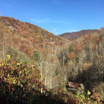 Yellow Rose Realty - Beautiful view from the back porch - Vacation Rentals Near Me - Bryson City, North Carolina Yellow Rose Realty - Beautiful view from the back porch - Vacation Rentals Near Me - Bryson City, North Carolina