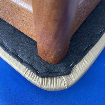 Tan Upholstery - We admire Eduardo's exceptional attention to detail. As good as new. - Furniture Reupholstery Near Me Tan Upholstery - We admire Eduardo's exceptional attention to detail. As good as new. - Furniture Reupholstery Near Me
