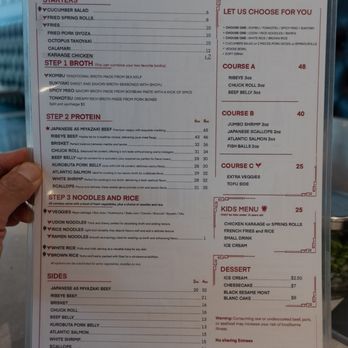 King Plus Shabu Shabu - Menu as of May 2026. - Hot Pot Near Me - Redondo Beach, California King Plus Shabu Shabu - Menu as of May 2026. - Hot Pot Near Me - Redondo Beach, California