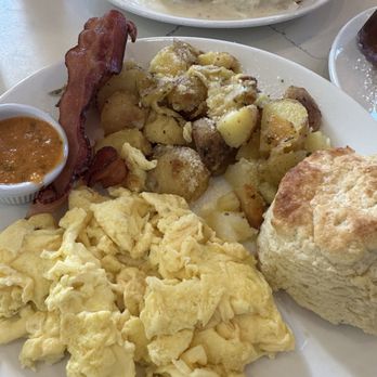 Winston’s Brunch Place - I had the combo and my husband got the biscuits and gravy. Both were delicious. - Breakfast & Brunch Near Me - Pacific Grove, California Winston’s Brunch Place - I had the combo and my husband got the biscuits and gravy. Both were delicious. - Breakfast & Brunch Near Me - Pacific Grove, California