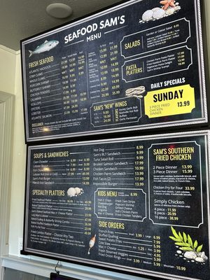 Menu photo 2 Seafood Sam's Falmouth, MA Menu photo 2 Seafood Sam's Falmouth, MA
