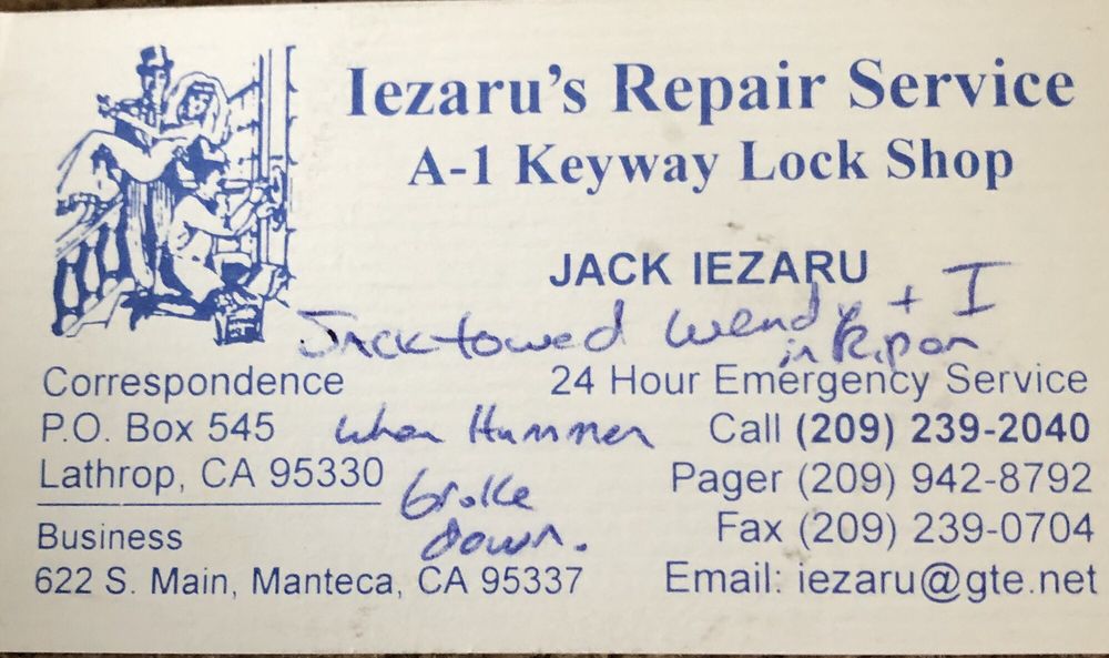 A1 KEYWAY LOCK SHOP 36 Reviews Keys & Locksmiths 541 W Yosemite