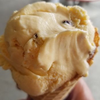 Captain Davey's Ice Cream & Espresso - The Butter Cream on a Waffle Cone.  Heavenly good! - Coffee & Tea Near Me - Bodega Bay, California