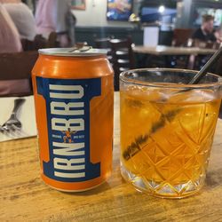 Ship Inn - Irn Bru & vodka cocktail.