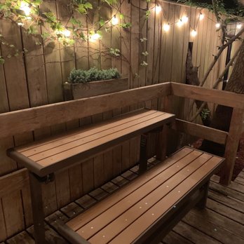 Karazishi Botan - Backyard seating - Ramen Near Me - Brooklyn, New York
