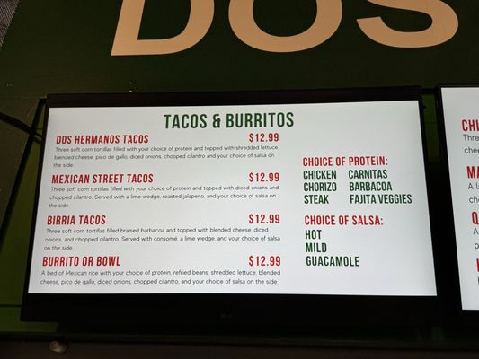 Menu photo 2 Dos Hermanos - Polaris Columbus, OH Menu photo 2 Dos Hermanos - Polaris Columbus, OH