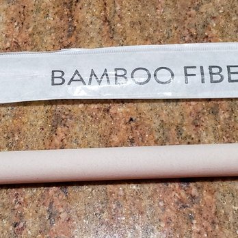 Bopomofo Cafe - Opened bamboo fiber straw - Bubble Tea Near Me - San Gabriel, California