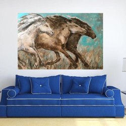 Denise Justice Art Studio - Large Original Fine Art by DeniseJustice.com. / Studio Gallery in Old Palm City Plaza, Palm City, FL.