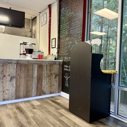 BIG BOO BBQ LLC - The inside with the menu.