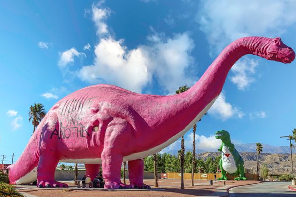 Cabazon Dinosaurs - World's Biggest Dinosaurs by null