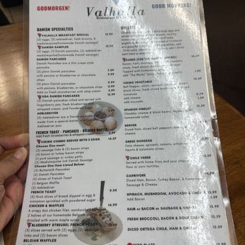 Valhalla Restaurant - Menu - Breakfast & Brunch Near Me - Visalia, California