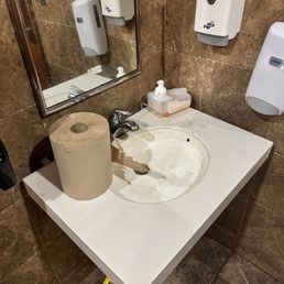 This is how the men's sink looks in the bathroom This is how the men's sink looks in the bathroom