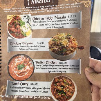Babu Tikka Masala - Indian Near Me - Cottonwood, Arizona