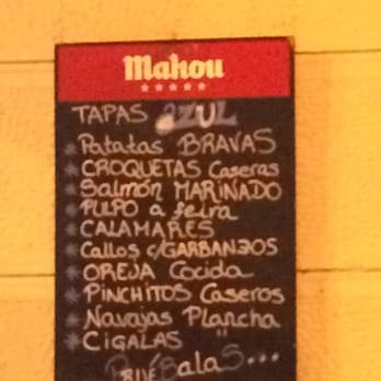 Azul Restaurant - Sus tapas (tiene alguna mas, xo basicamente es esto) - Restaurants Near Me - Barcelona, B