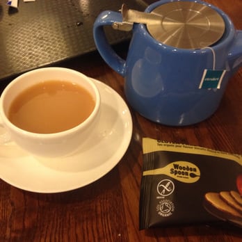 Café W - Those wooden spoon biscuits are sooo good - Coffee & Tea Near Me - Glasgow, GLG