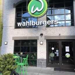 Exterior outside entrance of Wahlburgers - Myrtle Beach, South Carolina Exterior outside entrance of Wahlburgers - Myrtle Beach, South Carolina