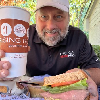 Rising Roll Gourmet Café - Roast beef baby !!' - Sandwiches Near Me - Alpharetta, Georgia