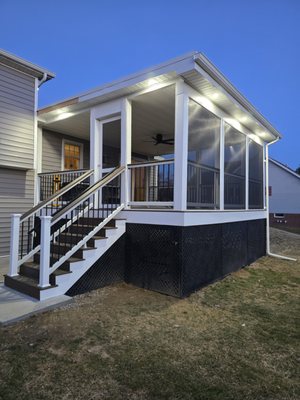 New Deck Build - Neiderer's Exteriors LLC is a locally owned roofing and exterior contractor providing quality exterior solutions throughout PA and MD. Services include reroofs, roof repairs, siding, decks, patio roofs/pergolas, and gutters.
If you're interested in a new deck or replacing your old wood deck with new low maintenance composite decking with vinyl railings give me a call for a free estimate. 717-353-1342 New Deck Build - Neiderer's Exteriors LLC is a locally owned roofing and exterior contractor providing quality exterior solutions throughout PA and MD. Services include reroofs, roof repairs, siding, decks, patio roofs/pergolas, and gutters.
If you're interested in a new deck or replacing your old wood deck with new low maintenance composite decking with vinyl railings give me a call for a free estimate. 717-353-1342