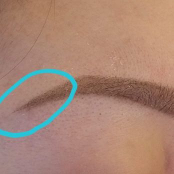 Woo beauty Studio - [#2] After the 2nd session (left side). You can see the brow tail from the 1st session, and her shave job on the tail. - Skin Care Near Me - New York, New York