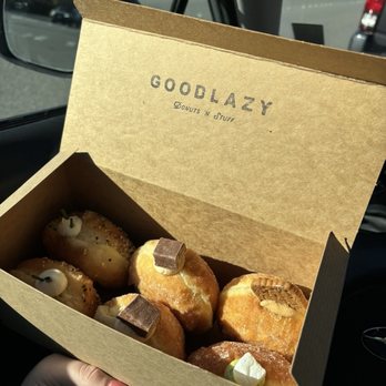 Good Lazy Donuts - Everything bagel donut Peanut butter donut Cookie butter donut Matcha marscapone donut - Donuts Near Me - Issaquah, Washington Good Lazy Donuts - Everything bagel donut Peanut butter donut Cookie butter donut Matcha marscapone donut - Donuts Near Me - Issaquah, Washington