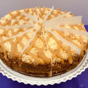 Perfections by Allan - Caramel apple crumb cheesecake - Bakeries Near Me - Owings Mills, Maryland Perfections by Allan - Caramel apple crumb cheesecake - Bakeries Near Me - Owings Mills, Maryland