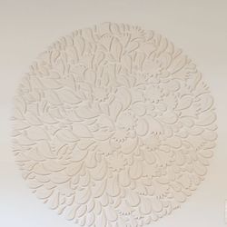Kaiser Manteca Urology - Wall art in the waiting room at Kaiser (urology/ women's health). Would love to paint each piece a different color! It is beautiful.