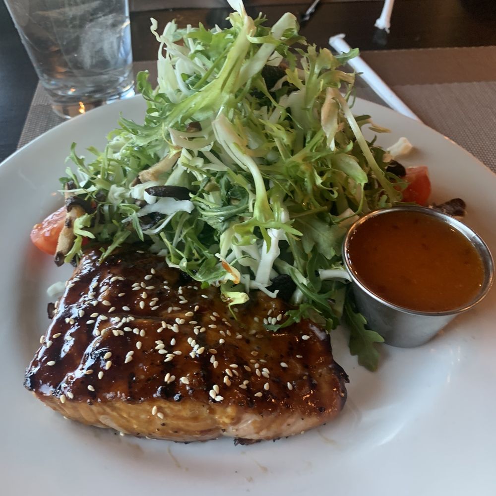 LeTara Grill & Bar - Salmon salad - Bars Near Me - Haslet, Texas LeTara Grill & Bar - Salmon salad - Bars Near Me - Haslet, Texas