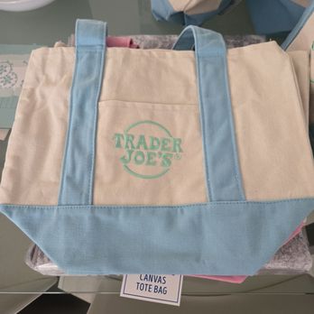 Trader Joe's - Mini pastel shopping bag (limited edition) - Grocery Near Me - Manhattan Beach, California
