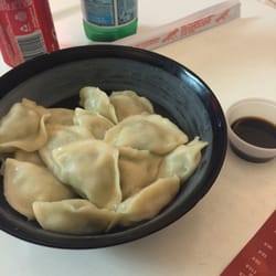 H K BBQ Kitchen - Pork and Chive Dumplings