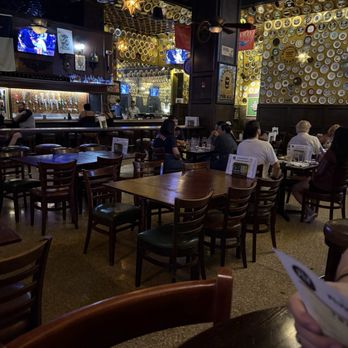 Flying Saucer Draught Emporium - Interior decor and seating - New American Near Me - Houston, Texas