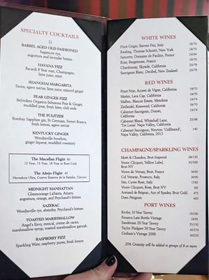 Menu photo 6 Carnegie Club New York, NY Menu photo 6 Carnegie Club New York, NY