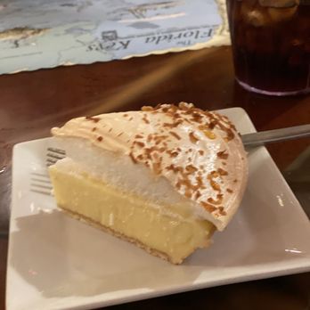 The Fish House - Coconut key lime pie. Very tasty- but we preferred the original key lime pie. Next pic - Seafood Near Me - Key Largo, Florida The Fish House - Coconut key lime pie. Very tasty- but we preferred the original key lime pie. Next pic - Seafood Near Me - Key Largo, Florida