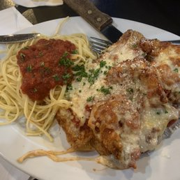 Flounder/ shrimp Parmesan Flounder/ shrimp Parmesan